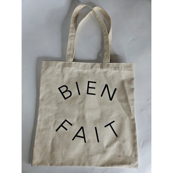 Madewell The Reusable Tote Bag Biwn Fait Canvas Multi - Picture 2 of 4